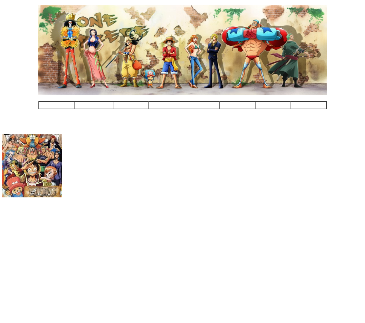 《海贼王》粉丝网站 - 角色资料与音乐一览